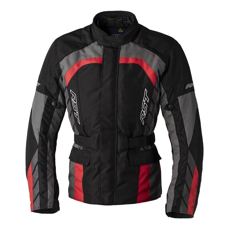 RST textil MC-Jacket Alpha 5 fekete /piros