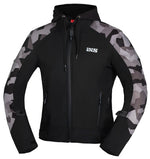 Ixs softshell MC dzseki tehát moto fekete /camo