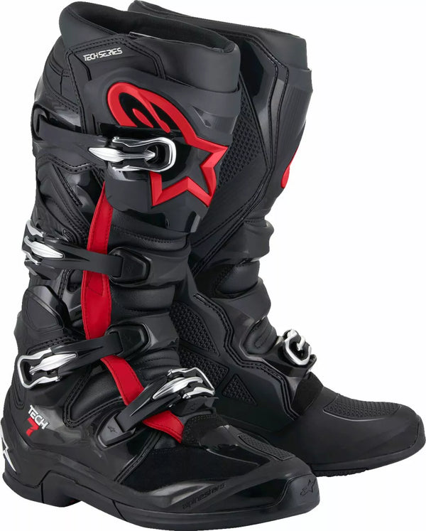 Alpinestars (MX) Boot Tech 7 fekete/piros fluo 2012025-1030-10