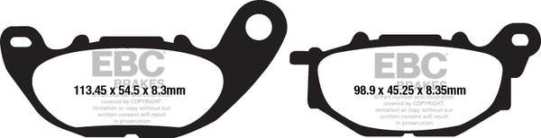 Az EBC fékpad FA organikus FA663