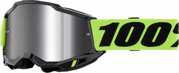 100% GOGGLE AC2 Neon YEL MR SL 50014-00040