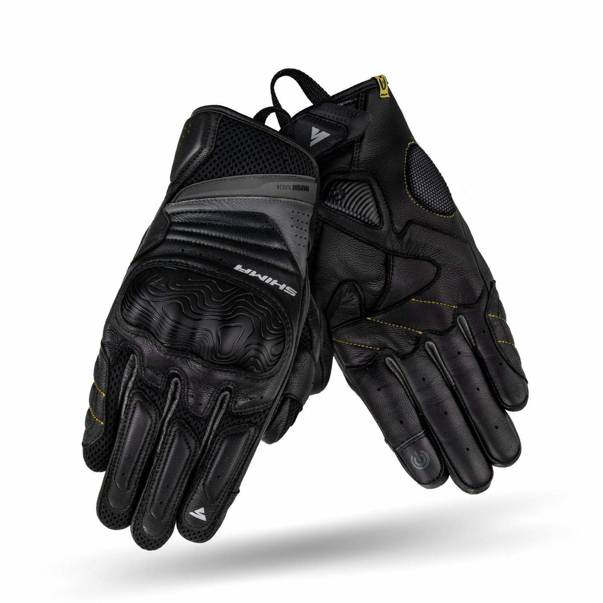 Shima MC-Gloves Rush Fekete