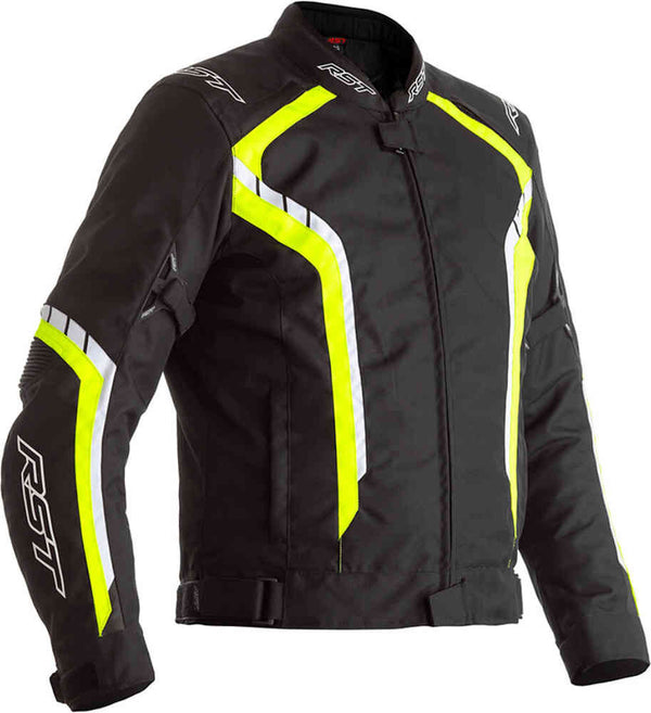 RST textil MC-jacket tengely fekete /influenza