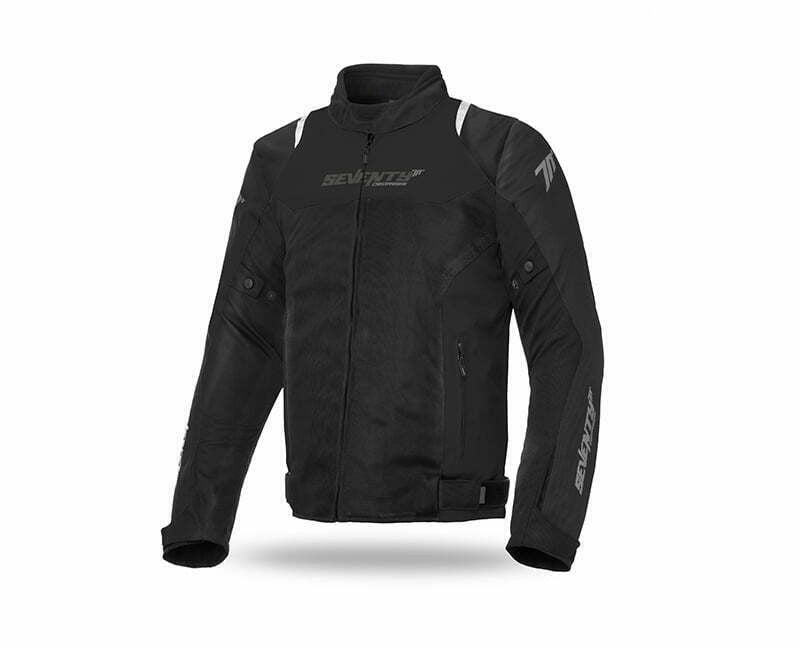 Seventy Textile MC jacket SD JR48 Black