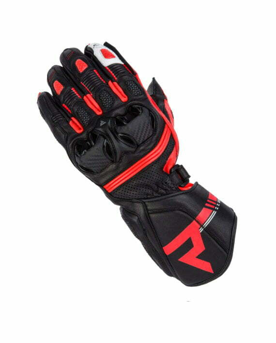 Rebelhorn Sport MC-Gloves ST hosszú fekete /piros