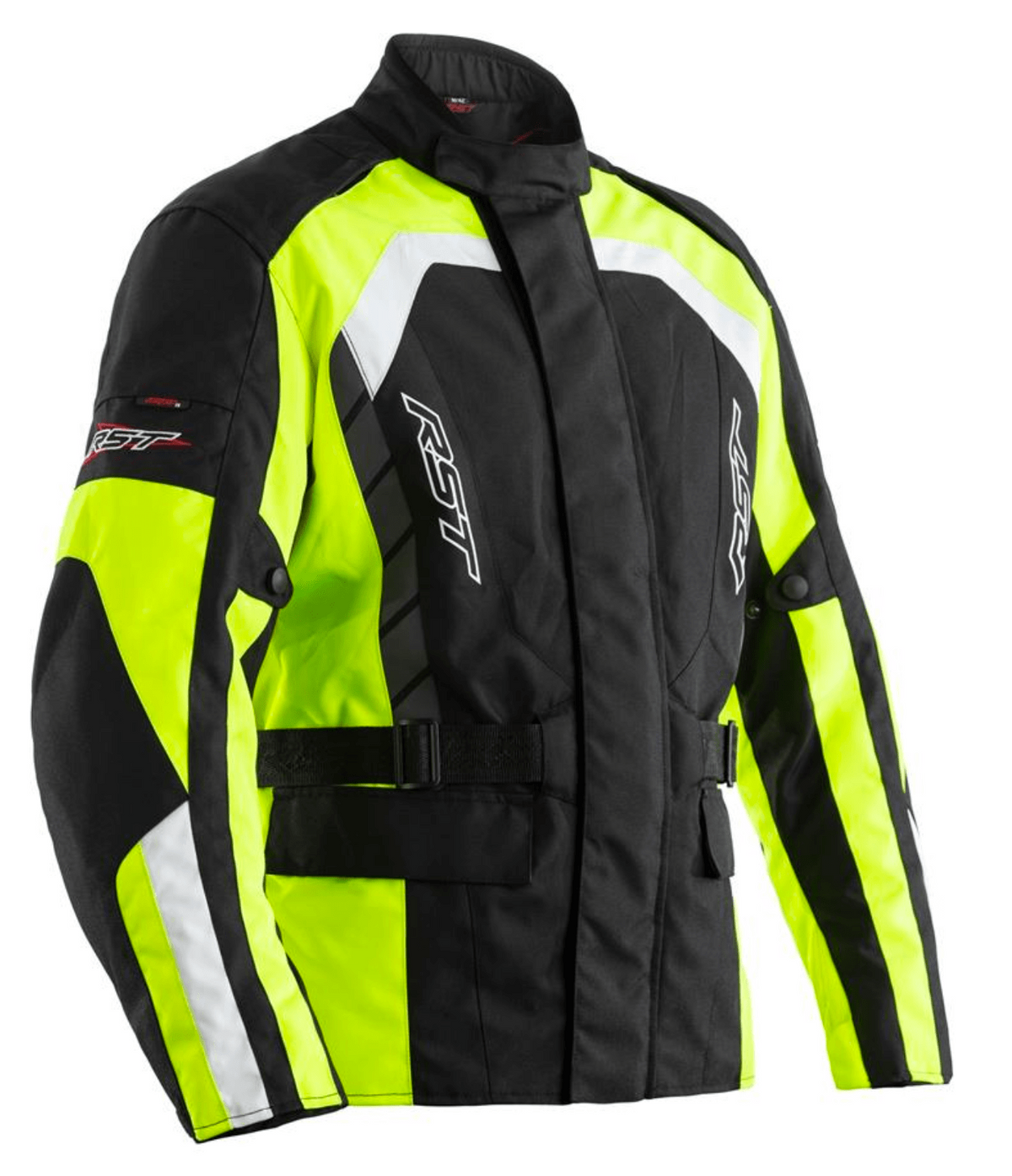 RST textil MC-jacket alfa 4 fekete /influenza