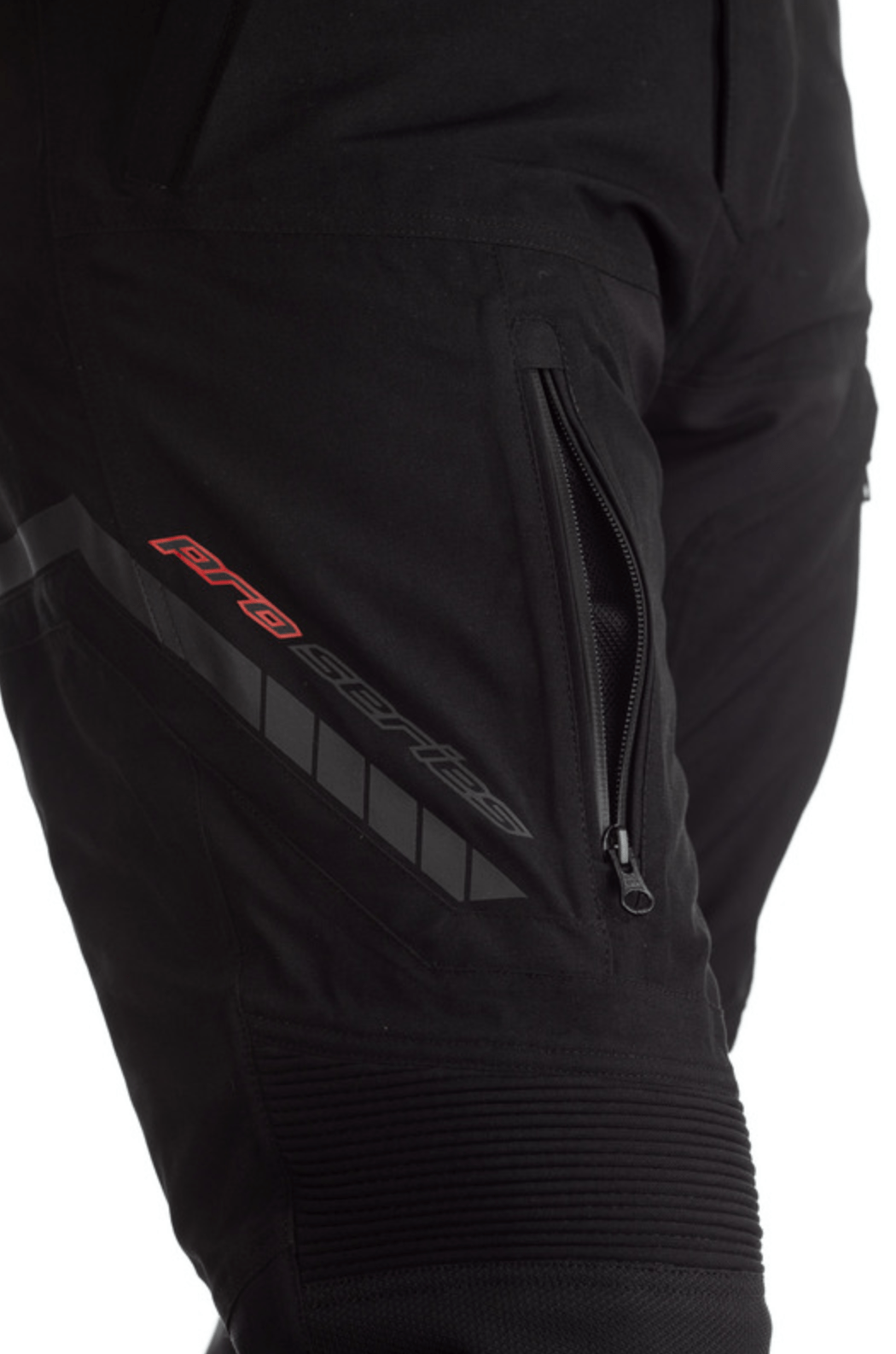 RST Laminated Textile Motorcycle Pants Pathfinder Black 