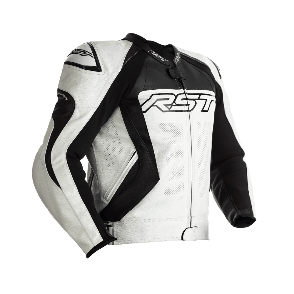 RST MC-Skin Jacket Tractech Evo 4 Ce White /Fekete