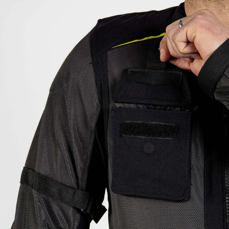 Rebelhorn Textile MC jacket brutale black /flu