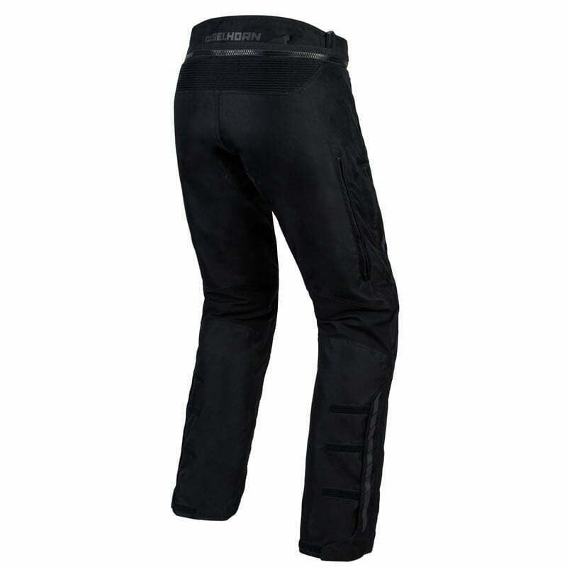 Rebelhorn textil MC-nadrág III Black