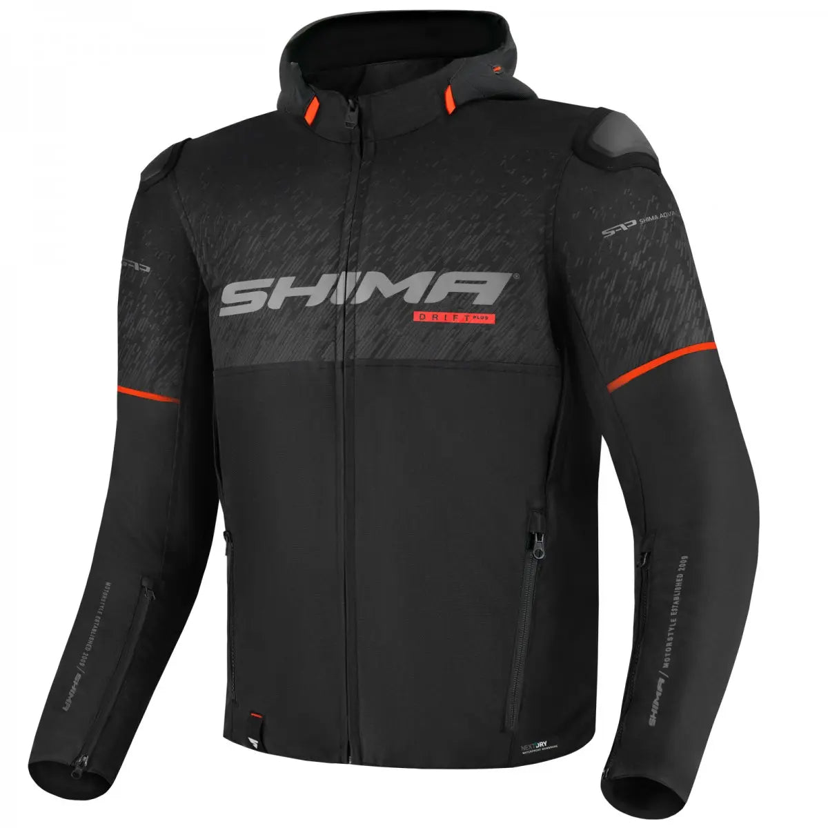 Shima Textil Mc-Jacka Drift Plus Svart