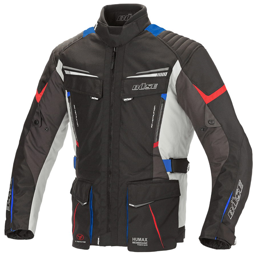 Büse textil Mc-Jacket lago pro fekete /szürke