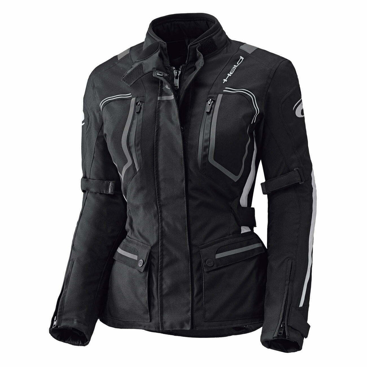 Held Dam Textil Mc-Jacket Zorro Black / White 