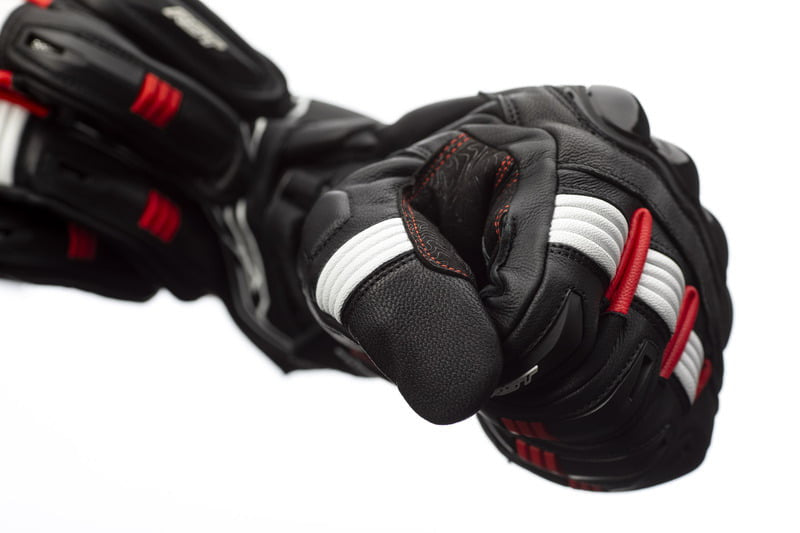 RST Sport MC-Gloves pilóta fekete /piros