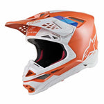 Alpinestars Cross MC sisak supetech s-m8 narancs/fehér