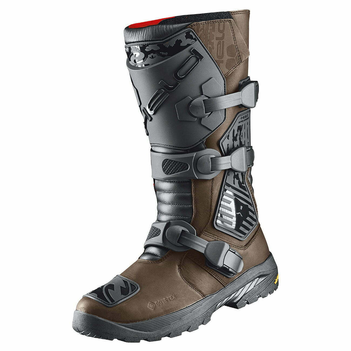 Tartották az unisex gore-tex® MC boots brickland barnát