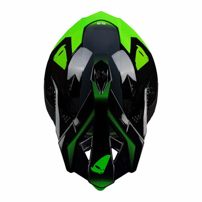 UFO Cross MC helmet intrepid black /green