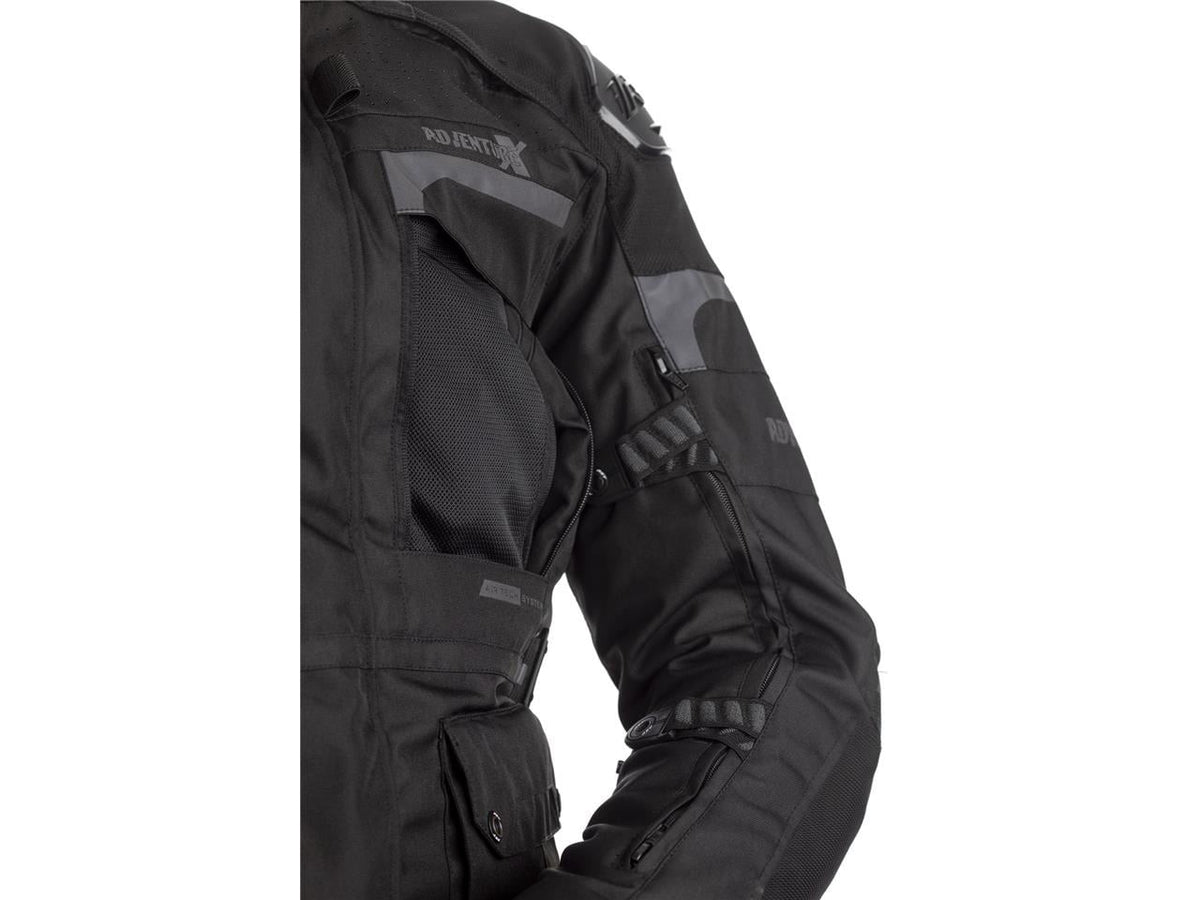 RST textil MC-Jacket Adventure-X fekete