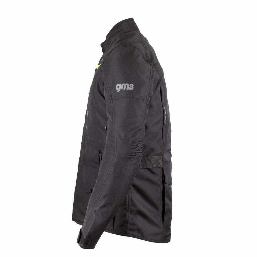 GMS textil MC kabát Gear Black /Influenza