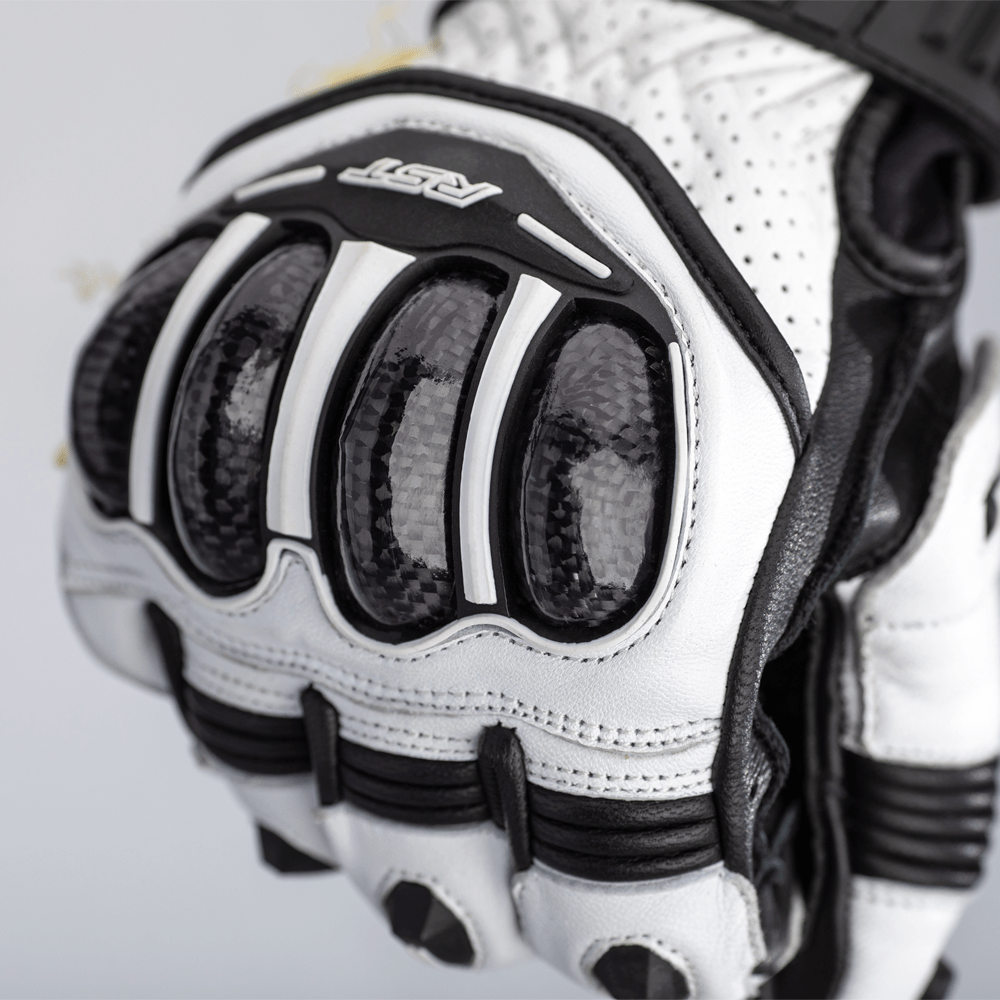 RST Sport MC-Gloves Tracch Evo 4 rövid fehér